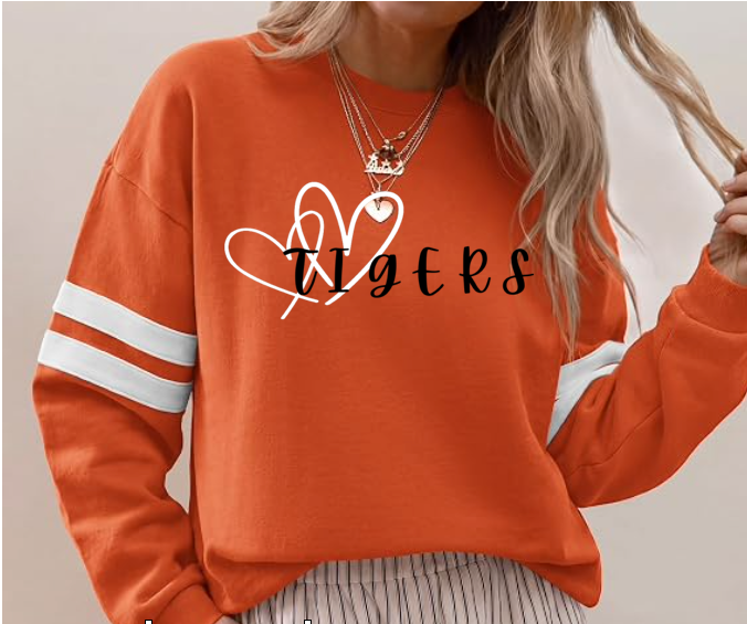 Fenton - Varsity Striped Crew Neck