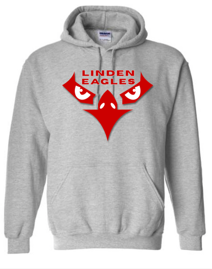Adult - HeavyWeight Hooded Sweatshirt -  Linden Eyes
