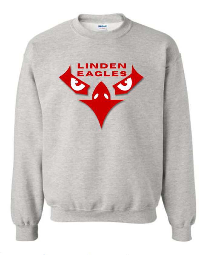 Child - Heavy weight Crew Sweatshirt - Linden Eagles