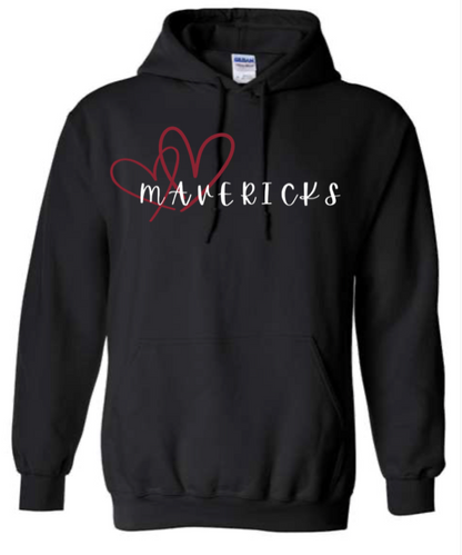 Child - Heavyweight Hooded Sweatshirt - Milford Mavericks