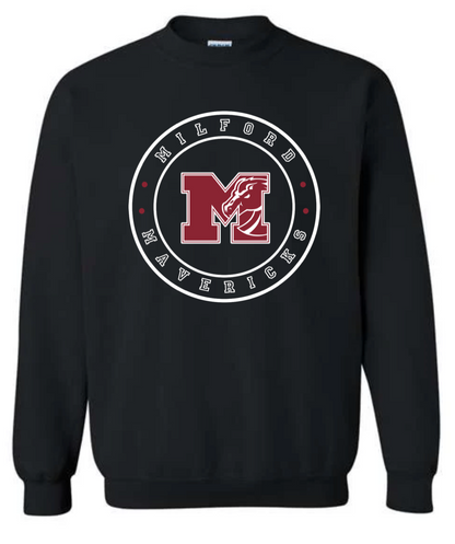 Child - Heavyweight Crewneck Sweatshirt - Milford Mavericks