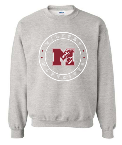 Child - Heavyweight Crewneck Sweatshirt - Milford Mavericks