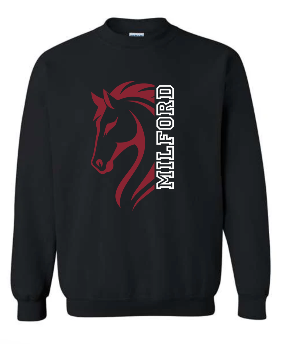 Child - Heavyweight Crewneck Sweatshirt - Milford Mavericks