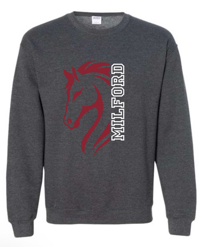 Child - Heavyweight Crewneck Sweatshirt - Milford Mavericks