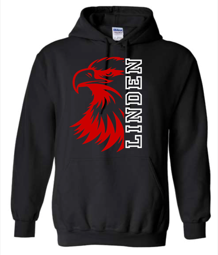 Child - Hooded Sweatshirt - Linden Eagles