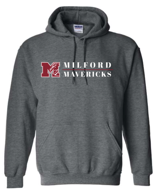 Child - Heavyweight Hooded Sweatshirt - Milford Mavericks