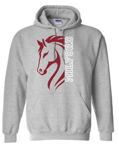 Child - Heavyweight Hooded Sweatshirt - Milford Mavericks